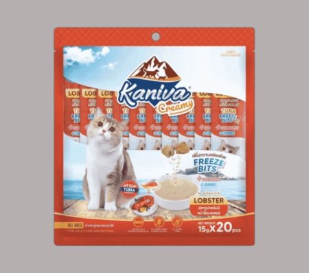 Kaniva Cat Creamy Lobster with Tuna Freeze Bits 15gx20pcs