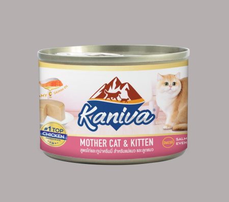 Kaniva Mother Cat and Kitten with Chicken and Tuna Creamy Formula 170g (Wet Food)