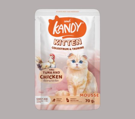 Kandy Kitten Colostrum with Tuna and Chicken Mousse 70g (Wet Food)