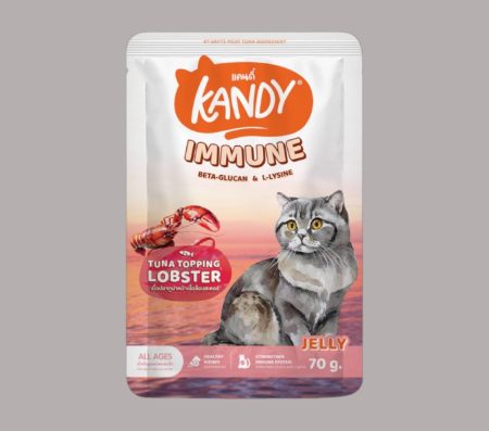 Kandy Cat Immune with Tuna Topping Lobster in Jelly 70g (Wet Food)