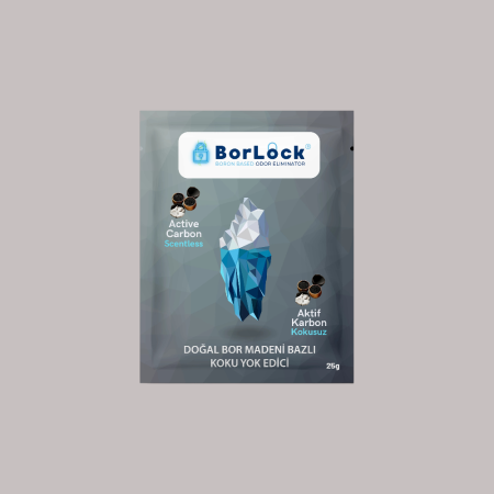 Borlock Odor Control Eliminator with Activated Carbon 25g