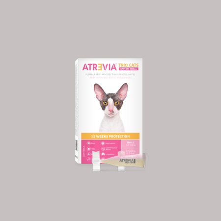 Atrevia Trio Cats Spot On 0.4 ml Small 1.2 kg-2.8 kg