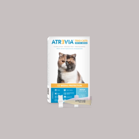 Atrevia Trio Cats Spot On 0.89 ml Medium 2.9 kg-6.25 kg