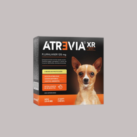 Atrevia Xr Mini (2-4.5KG) fluralaner 125 mg
