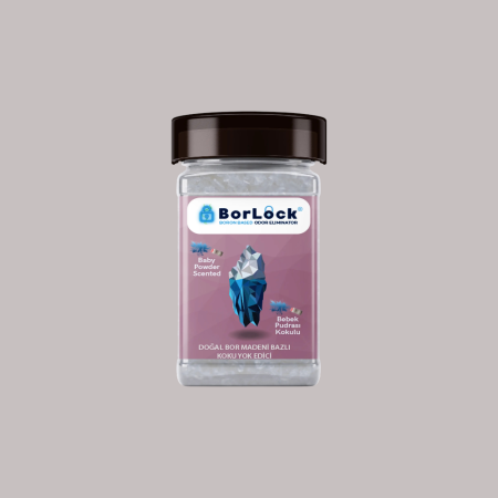 Borlock Cat litter Odor Eliminator with Baby Powder 175gr