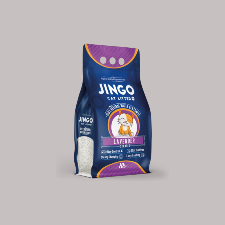 Jingo Cat Litter Lavender + Color Granules 10L