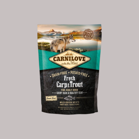 Carnilove Fresh Carp & Trout Shiny Hair & Healthy Skin for Adult dogs 1.5 kg