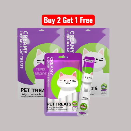 Cat Creamy Treats with Tuna Flavor 15g*5pcs