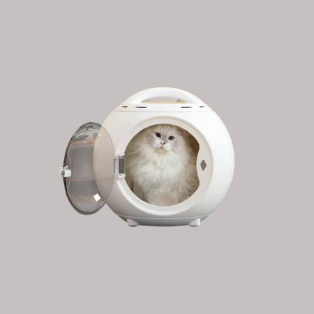 Pet Hair Dryer Round Box