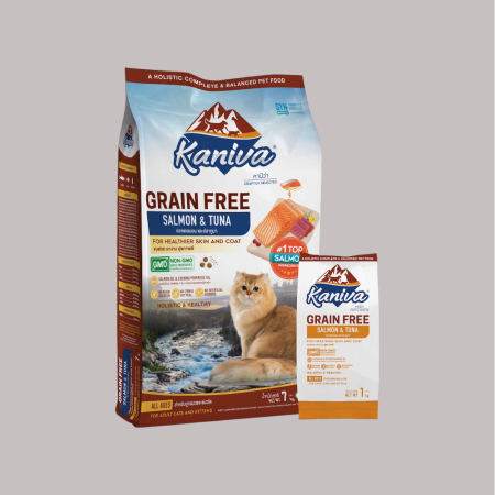 Kaniva Cat Grain Free Salmon & Tuna 1kg x 7bags