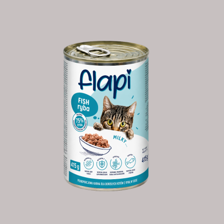 Flapi Cat Chunks in Gravy With Fish 415gr