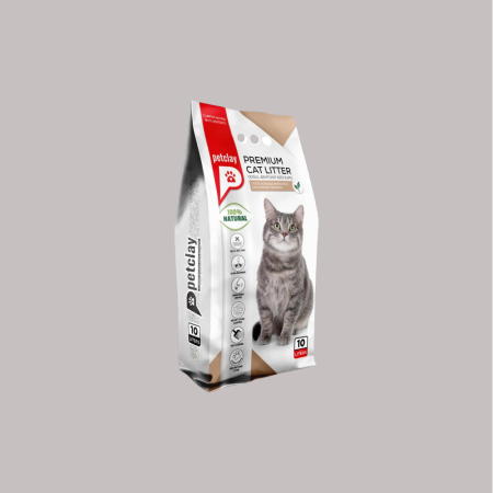 Pet Clay Unscented Natural Cat litter 10L