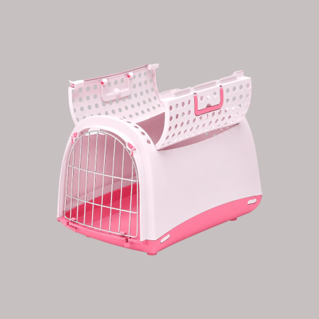 LINUS CABRIO Carrier for cats and dogs - Pink
