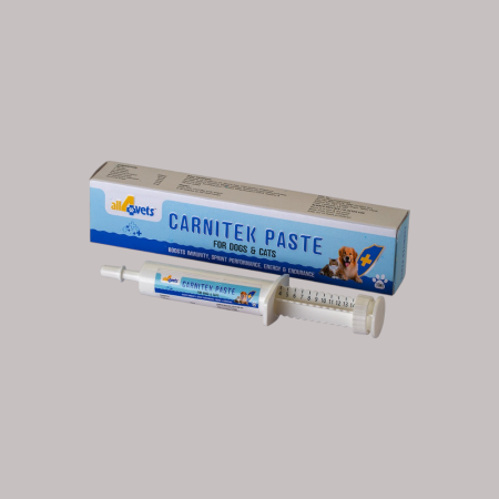 Carnitek Paste 15ml (L-Carnitine) For Dogs and Cats