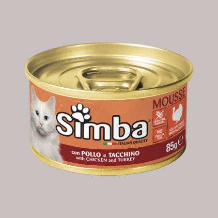 Simba Cat Mousse with Chicken& Turkey 85g (Wet Food)