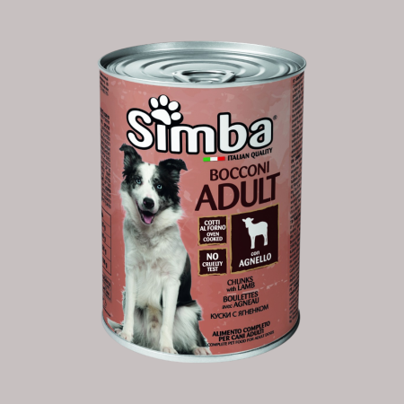 Simba Dog Chunks with Lamb 415gr (Wet Food)