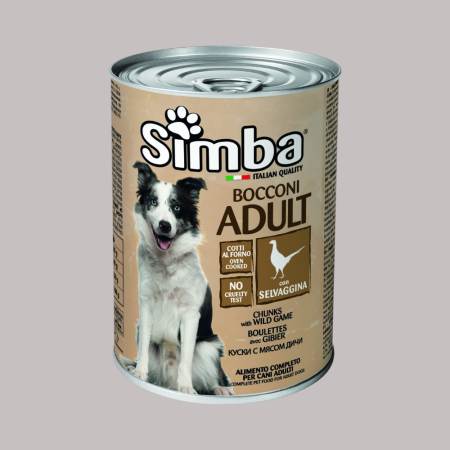 Simba Dog Chunks with Wild Game 415gr (Wet Food)