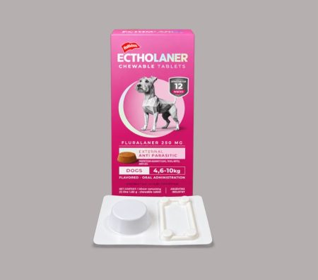 ECTHOLANER 4.6-10KG (Fluralaner 250mg) chewable tabs