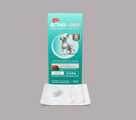 ECTHOLANER 2.5-5KG (Fluralaner 112.5mg) chewable tabs