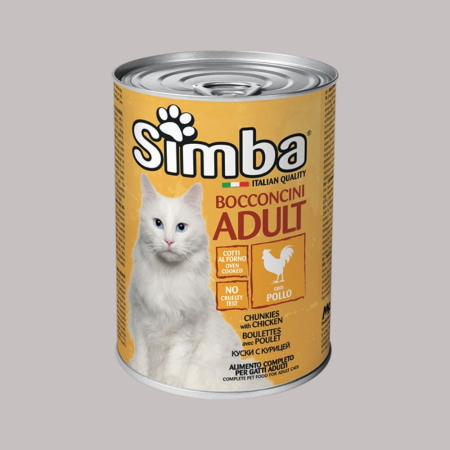 Simba Cat Chunks with Chicken 415g (Wet Food)