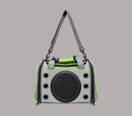 Pet Travel Carrier Bag Capsule with shoulder strap (I08990)