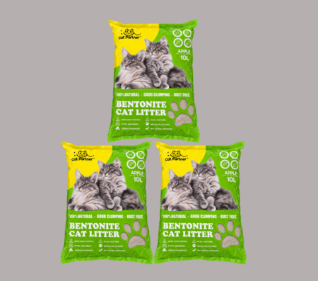 Cat Partner Cat Litter Apple Scent 10L x 3 Bags